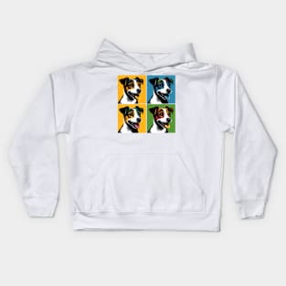 Jack Russell Terrier Pop Art - Dog Lovers Kids Hoodie